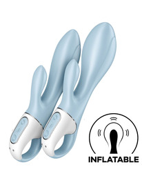 Vibrador Satisfyer Air Pump Bunny 1 Azul