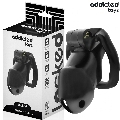 addicted toys locked - mindnight cell jaula para pene 4.2 cm talla m