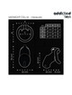addicted toys locked - mindnight cell jaula para pene 4.2 cm talla m