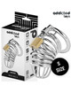 addicted toys locked - iron cell jaula para pene de metal 4 cm talla s