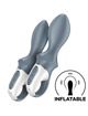 satisfyer - air pump booty 1 vibrador inflable anal gris