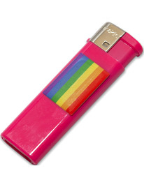 Isqueiro Pride Rainbow Rosa