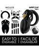 Cinto de Castidade Addicted Toys Locked Obsidian Preto