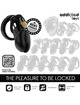 Cinto de Castidade Addicted Toys Locked Obsidian Preto