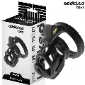 addicted toys locked - gilden cage jaula para pene de silicona 8,5 cm