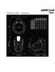 addicted toys locked - gilden cage jaula para pene de silicona 8,5 cm