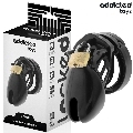 addicted toys locked - obsidian hold jaula para pene talla s
