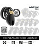Cinto de Castidade Addicted Toys Locked Obsidian Small Preto