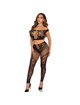 Conjunto Leg Avenue Rete Preto