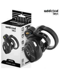addicted toys locked - eternal lock penis cage 9 cm