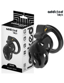 addicted toys locked - sealed crypt penis cage 8 cm