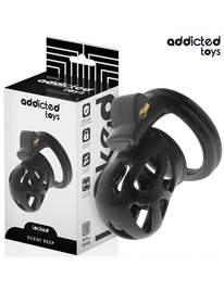 addicted toys locked - silent keep penis cage 7.5 cm