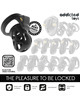addicted toys locked - silent keep penis cage 7.5 cm