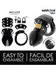 addicted toys locked - chastity depths jaula para pene 7,5 cm