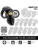 addicted toys locked - chastity depths jaula para pene 7,5 cm