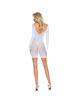 Passion - bs110 bodystocking white points