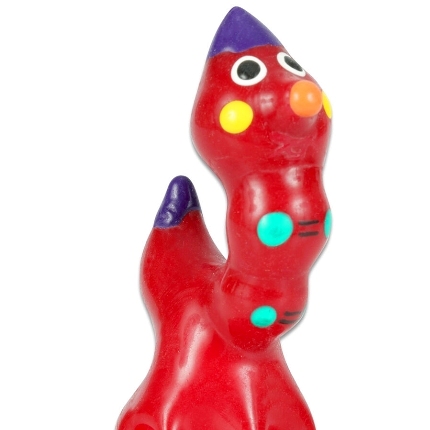 condomerie - preservativo decorativo pintado a mano gusano