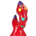 condomerie - preservativo decorativo pintado a mano gusano