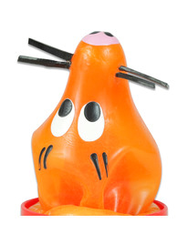 condomerie - preservativo decorativo pintado a mano zorro pegado