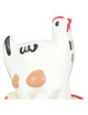 condomerie - handpainted novelty condoms chicken white