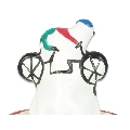 condomerie - preservativo decorativo pintado a mano bicicleta