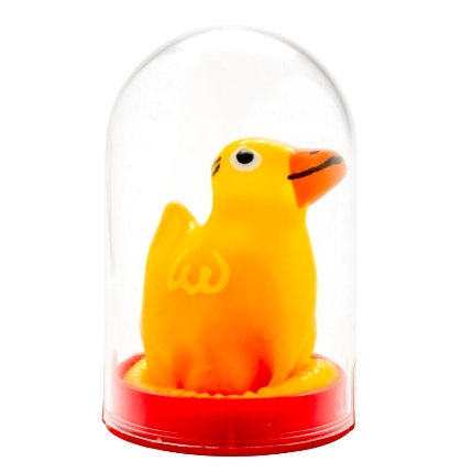 condomerie - preservativo decorativo pintado a mano pato