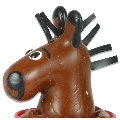 condomerie - preservativo decorativo pintado a mano caballo