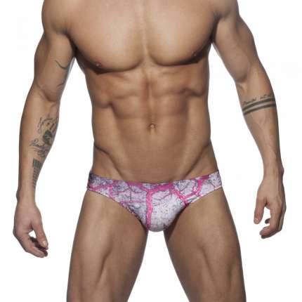 Swimwear Addicted Hard Brief Crazy Beautiful Fuchsia 500151