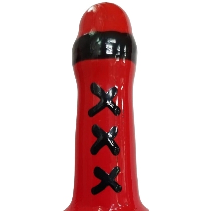 condomerie - handpainted novelty condoms amsterdam red