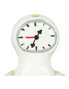 condomerie - preservativo decorativo pintado a mano reloj
