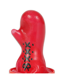 condomerie - preservativo decorativo pintado a mano guante de boxeo