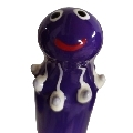 condomerie - handpainted novelty condoms octopus purple
