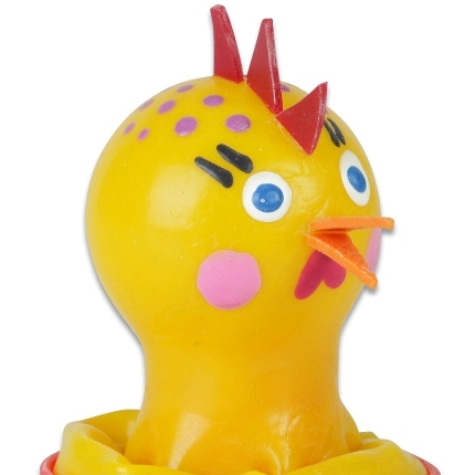 condomerie - handpainted novelty condoms chicken glued