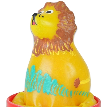 condomerie - handpainted novelty condoms sitting lion