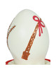 condomerie - preservativo decorativo pintado a mano huevo de pascua blanco