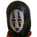 condomerie - handpainted novelty condoms mask ghost black