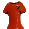 condomerie - handpainted novelty condoms orange shirt