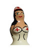 condomerie - handpainted novelty condoms nurse black