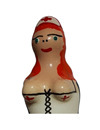 condomerie - handpainted novelty condoms nurse redhead