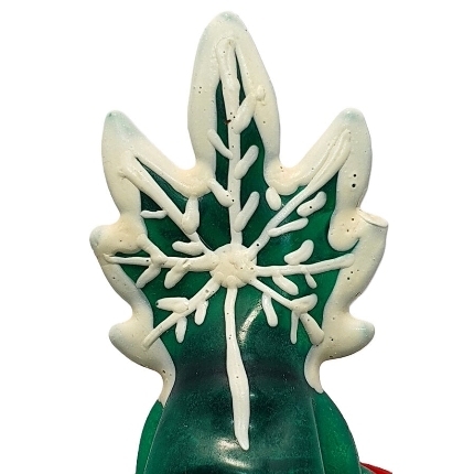 condomerie - handpainted novelty condoms cannabis model 2