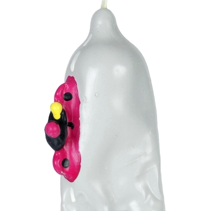 condomerie - handpainted novelty condoms motorbike