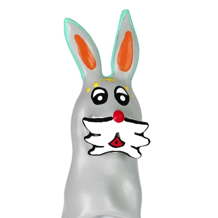 condomerie - handpainted novelty condoms bunny