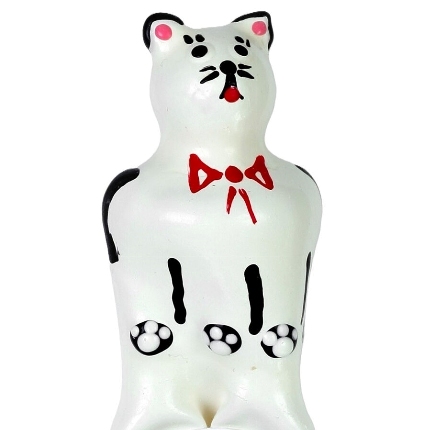 condomerie - handpainted novelty condoms cat model 2