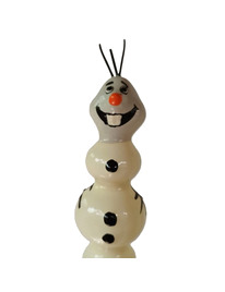 condomerie - preservativo decorativo pintado a mano lindo muÑeco de nieve