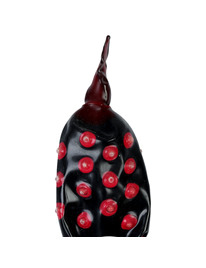 condomerie - preservativo decorativo pintado a mano faquir negro