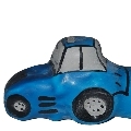 condomerie - handpainted novelty condoms tractor blue xl