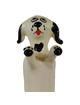 Condomerie - preservativo decorativo pintado a mano perro blanco feliz