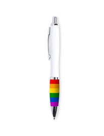 pride - boligrafo blanco bandera lgbt
