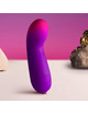 rocks- off - glow girl vibe vibrador g-spot discreto morado