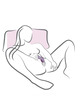Vibrador Rocks-off Glo-girl Roxo